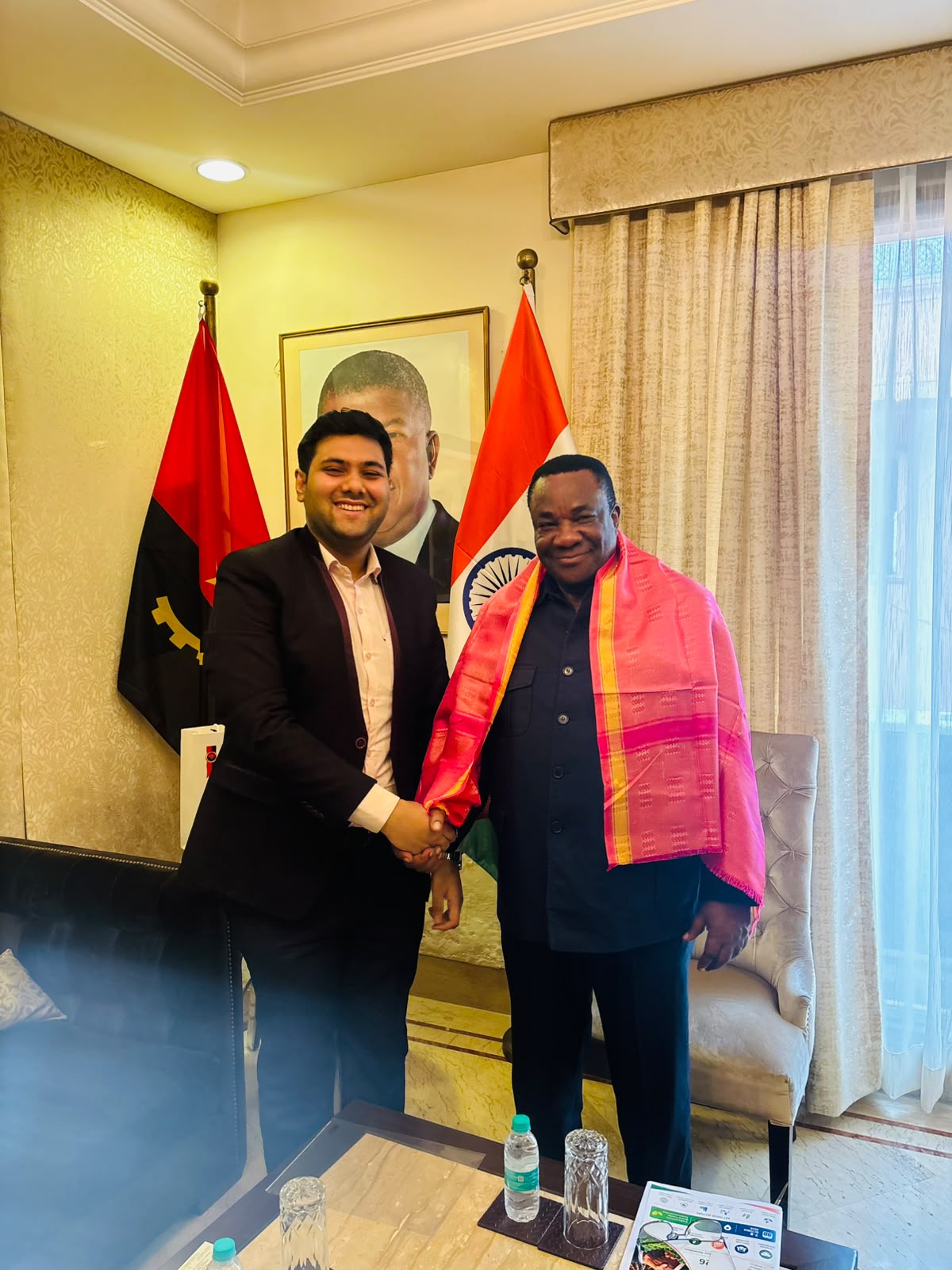 H.E. Dr. Clemente Pedro Francisco Camenha, Ambassador of Angola