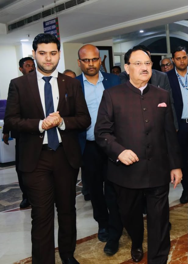 Union Cabinet Minister Shri Jagat Prakash Nadda
